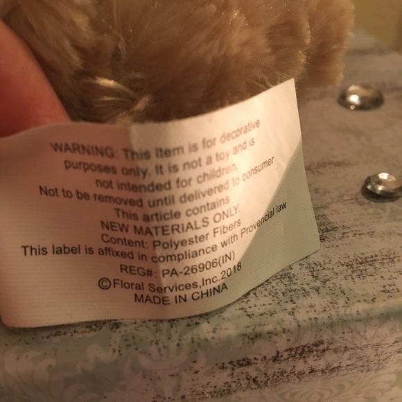 🛍COMBO Plush Mini Bear & Scented WoodWick Candle - Picture 9 of 12